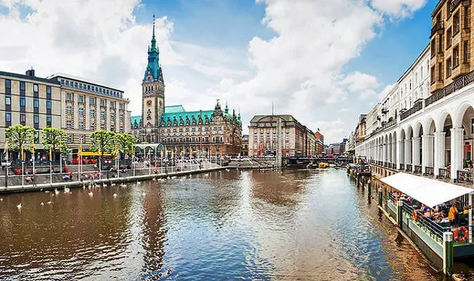 Hamburg City State Germany