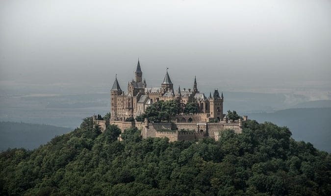 Hohenzollern Castle, day trip from Stuttgart