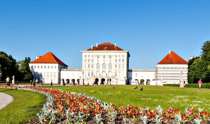 Beautiful palace in Munich